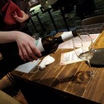 海鮮 イタリアンバル ルチアーノ - 今日はメニューを考えると白ワインですね！(白ワイン銘柄が変わりました。)