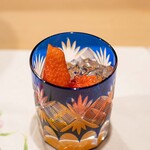 うを徳 - 2023.1 せとかと徳島産さくらももいちごのゼリー寄せ