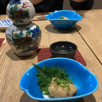 寿司 高瀬 - 突き出し　穴子の南蛮漬け。突き出しだし、もう少しお酢が効いても良いかも。