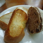 カントリーカフェ ハーブクラブ - ランチのパン