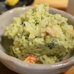 酒徒庵 - バジルたっぷりのポテトサラダ