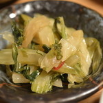 酒徒庵 - セロリのきんぴら