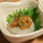 酒徒庵 - 塩ウニ