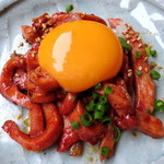 李昇 - 希少な和牛黒タンのお刺身（玉タン）