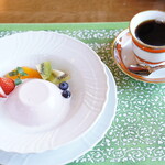 レストランテ 風 - デザートとコーヒー