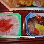 割烹かまた - ローストビーフ他