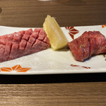 肉基地 黒貴 - 厚切りタンと塩だれタン