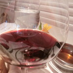 レストラン コバヤシ - グラス赤ワイン