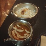 curry restaurant BRUNO - 豚トロカレー＆バターライス