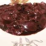 レストラン コバヤシ - フランス産コルヴェール(青首鴨)のロースト ソースサルミ(内臓風味の赤ワインソース)