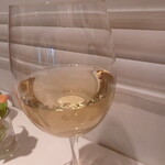 レストラン コバヤシ - グラス白ワイン