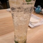 和食と日本酒 田 - レモンミントサワー