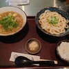 Sanukiyamasajirou - 料理写真:カニみそつけめん＋ちょい飯