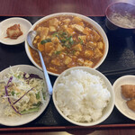 Taiwan Ryouri Nagahama Hanten - 麻婆豆腐ランチ　780