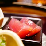 生そば 清助 - 鮪漬け