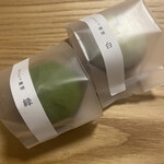 いなべ菓子店 八舎 - かりんとう饅頭 緑・白