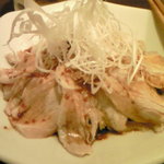 中国家常菜 燕郷房 - うすゆで豚にんにくスパイシー甘辛だれ