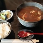 大崎 更科 - カレー南蛮セット