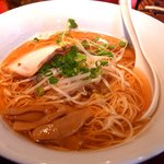 Korinosato - 中華そば５００円（ミニ炒飯or白飯付き）