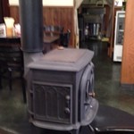 中華そば 大石家 - 冬に活躍ストーブ