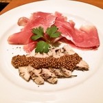 インザラフ - プロシュートと鶏ハム