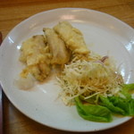 おんじき家ふうど - 日替り定食（あじ天婦羅）