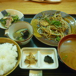 おんじき家ふうど - 日替り定食（豚香味炒め）