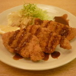 おんじき家ふうど - 日替り定食（ひとくちカツポーク）