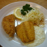 おんじき家ふうど - 日替り定食（魚フライ）