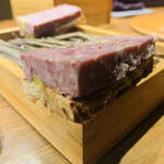 レストラン・カワサキ - ① 穴熊+鹿+猪+雉のパテドカンパーニュ