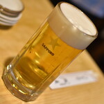 浜貞 - 生ビール（５５０円）２０２３年１月