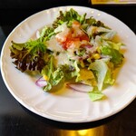 イタリア厨房 パターテ - 【2023.1.22(日)】パターテセットの野菜サラダ