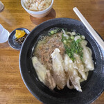 Kompira Udon - 肉ごぼううどんと味ごはん