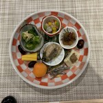 日本料理かわもと - クイズ付き八寸