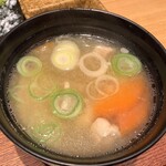 とんかつ けい太 - トン汁