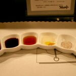 ブロシェット - 6種のソース