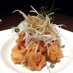 Bistro Refectorium - 小海老のエスカベッシュ エビチリ風