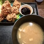 宮崎酒場 ゑびす ルクアバルチカ店 - 具沢山豚汁付き。