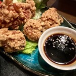 宮崎酒場 ゑびす ルクアバルチカ店 - 照り焼き風味のソース。