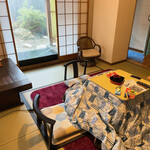 湯元館 - 飲み干したウエルカムドリンク