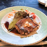 エリエールゴルフクラブ - オリーブ地鶏のステーキ