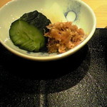 ぎんざ 一二岐 - 香の物