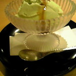 ぎんざ 一二岐 - そら豆のアイス