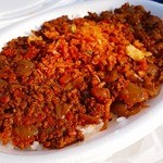 四月一日堂 - シャッキリ野菜と千切り生姜のスーパードライ