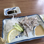 泉流庭 - 料理写真:せごしの刺身