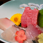 さんずろ家 - 【宿利用1日目・夕食】刺身