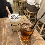 BONDS MEGURO - ・フィルターコーヒー (ブラジル) ICE 520円/税込
                        ・カフェモカ ICE 575円/税込