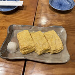 手打そば 行徳 慈庵 - 玉子焼き