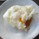 麦屋 - 半熟玉子天120円