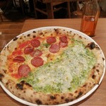 good spoon pizzeria&cheese - ハーフ&ハーフピッツァランチ